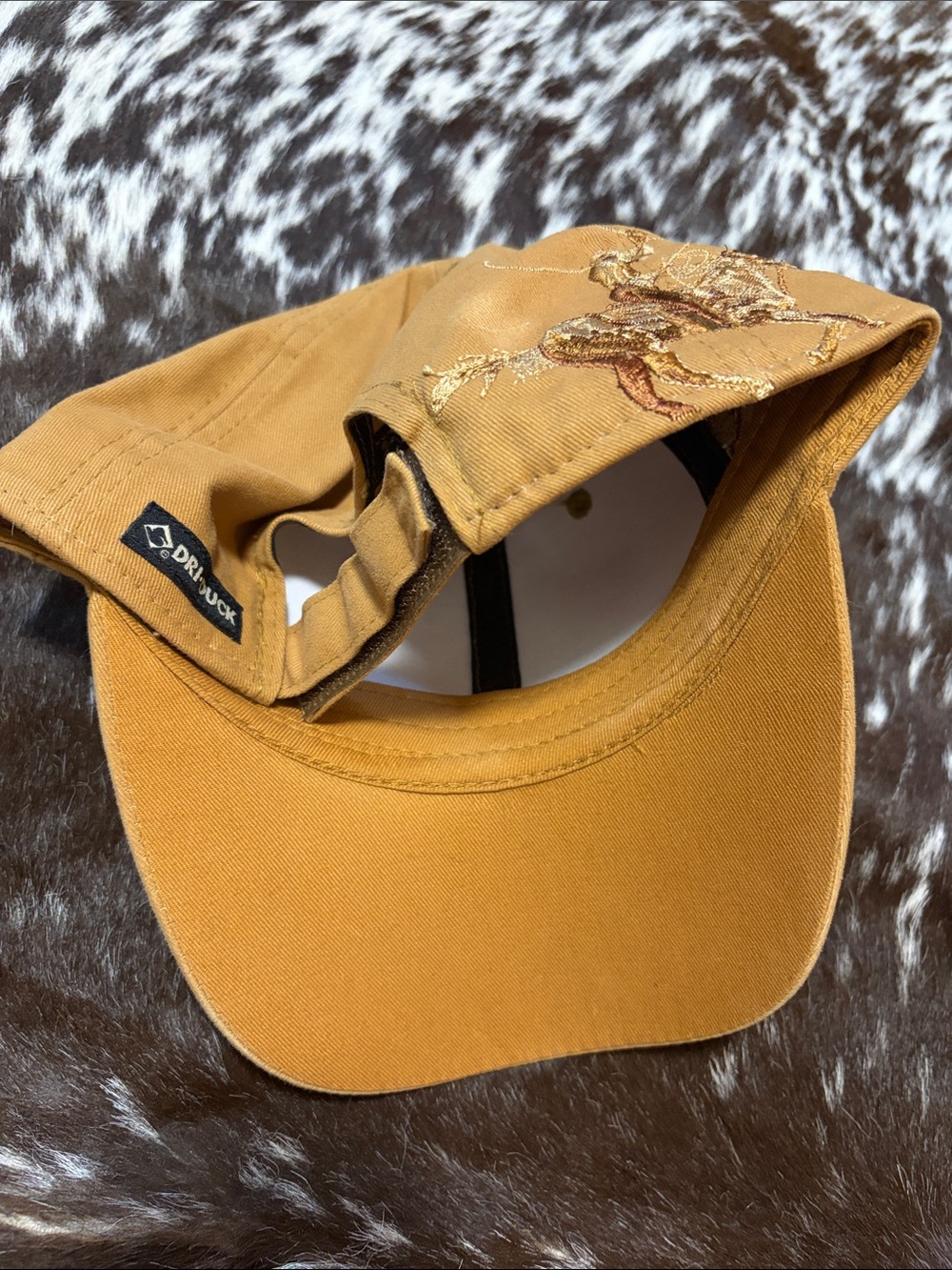Dri-Duck Roping Embroidered Baseball Hat - Picture 3 of 3